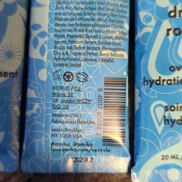 Amika dream Routine Overnight Hydration treatment Brand New 20 ML each X 10 - Picture 9 of 10